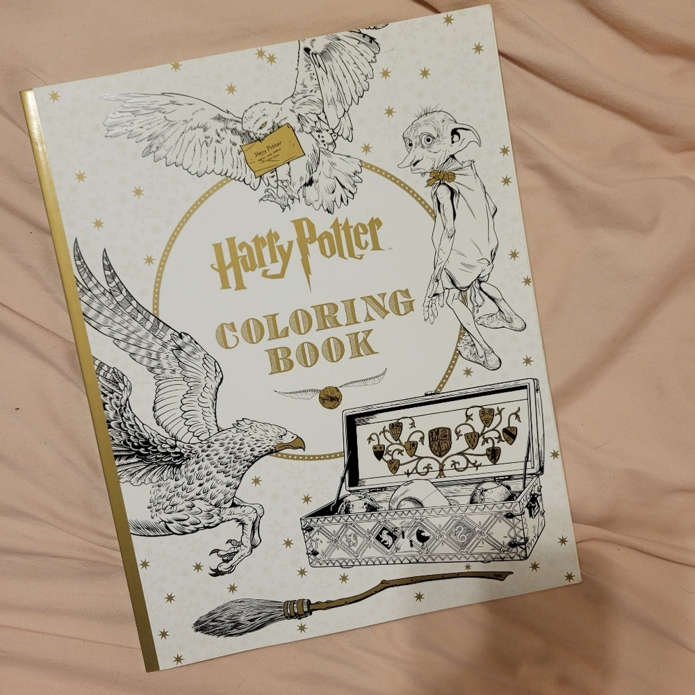 Harry Potter adult coloring book